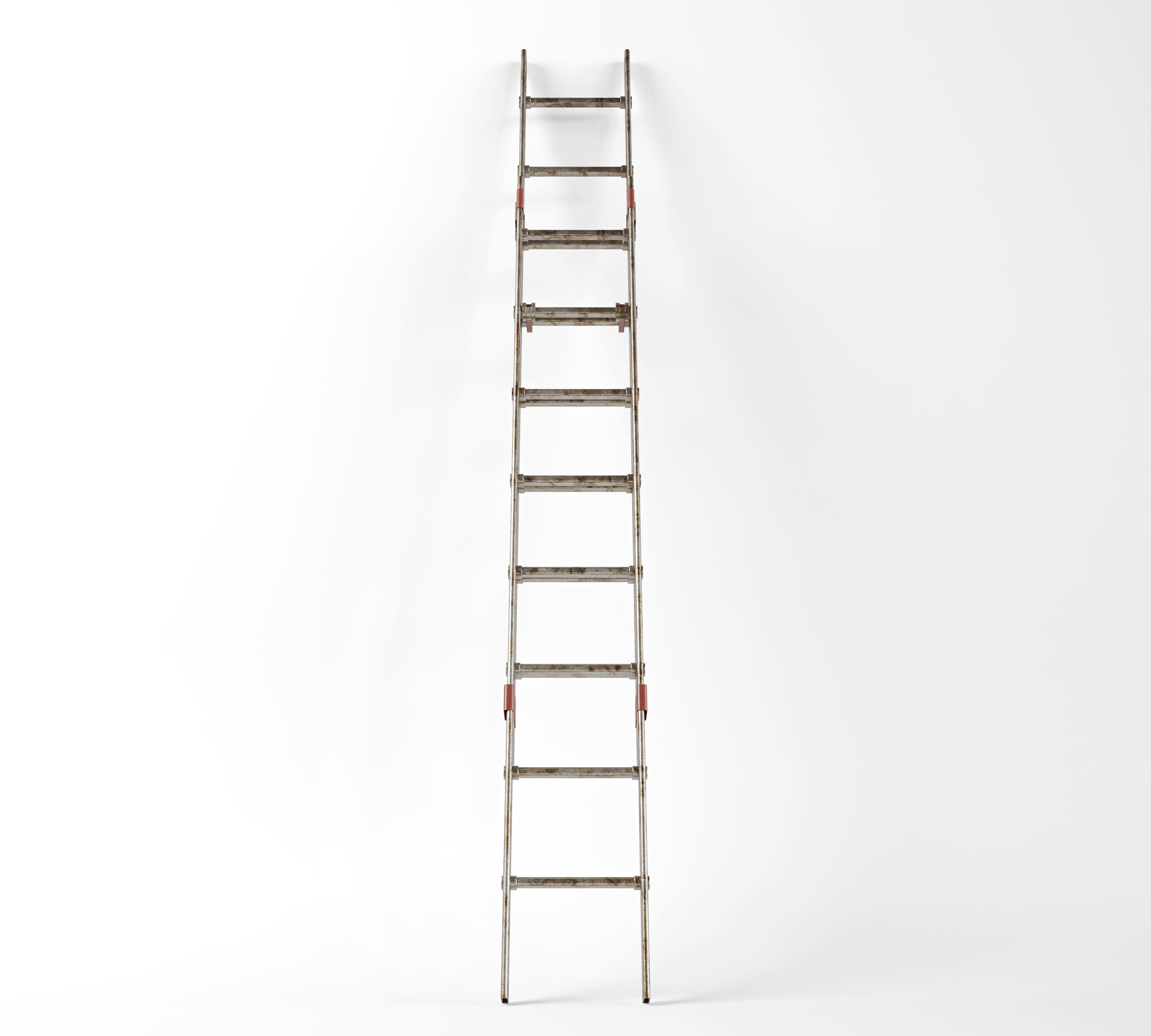 Extendable Work Step Ladder 3D model_3