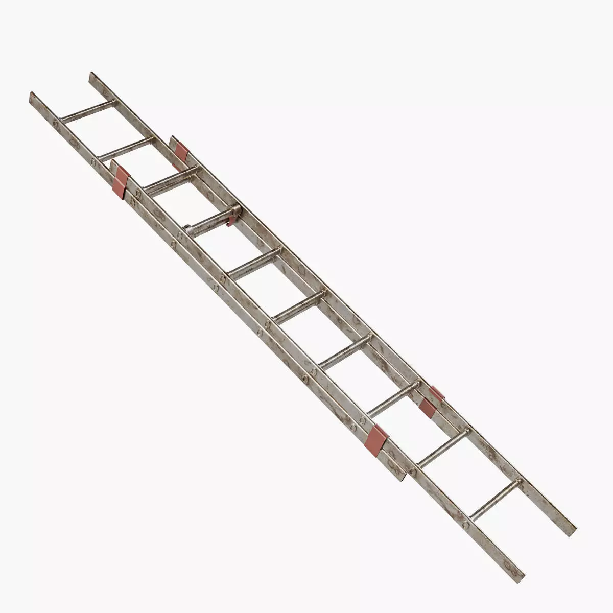 Extendable Work Step Ladder 3D model_0
