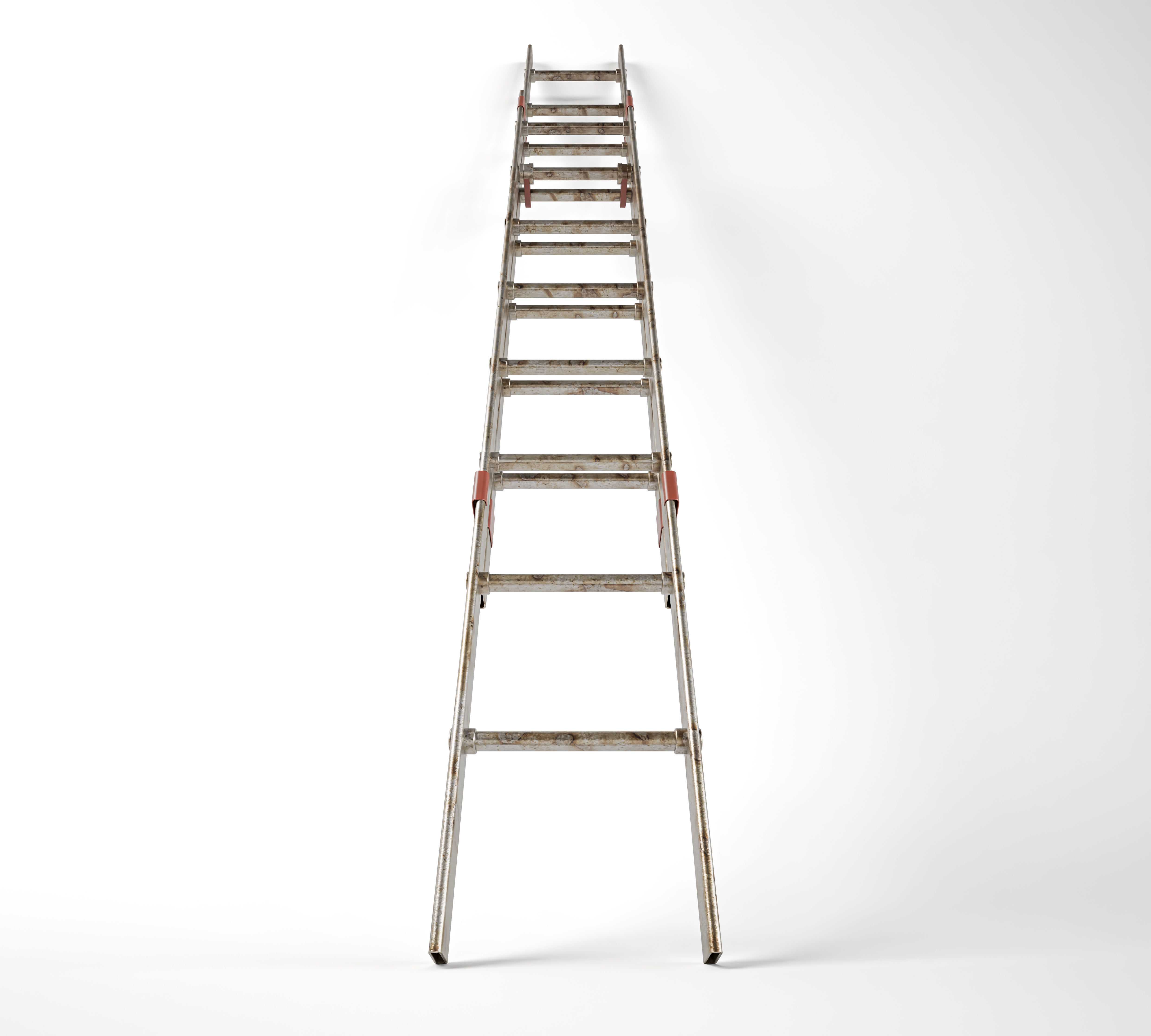 Extendable Work Step Ladder 3D model_6