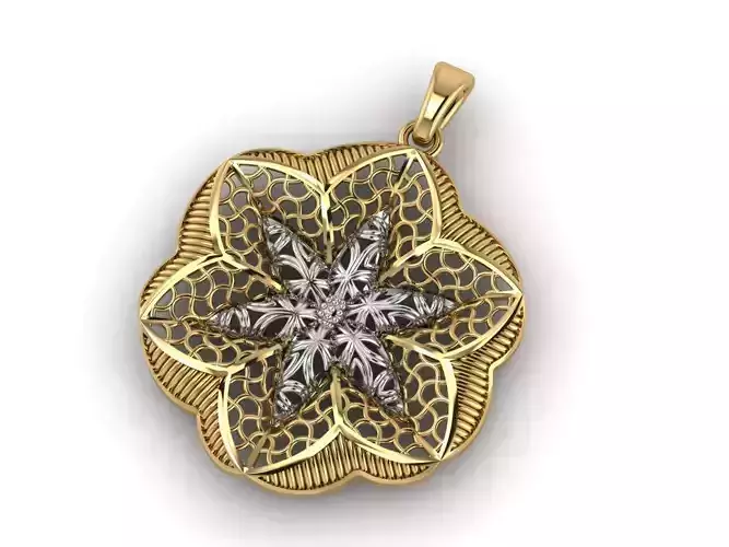 Women Pendant Ready STL 3DM Models Womens Necklace Lightweight