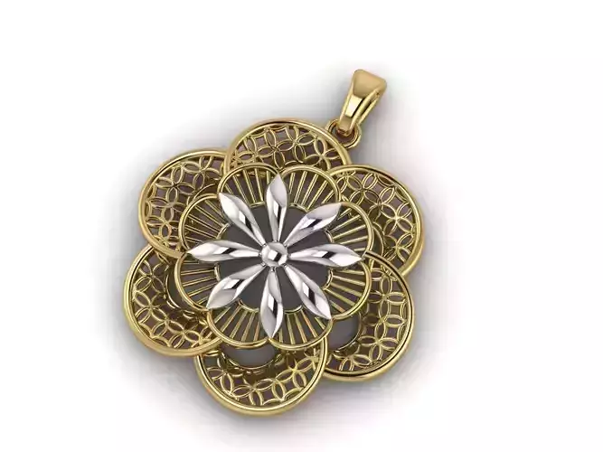 Women Pendant Ready STL 3DM Models Womens Necklace Lightweight