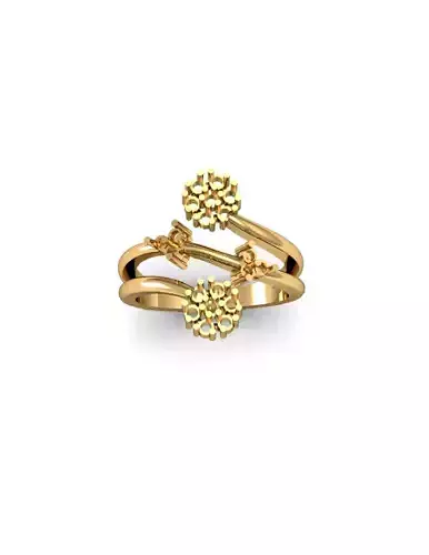 Diamond Cluster Ring