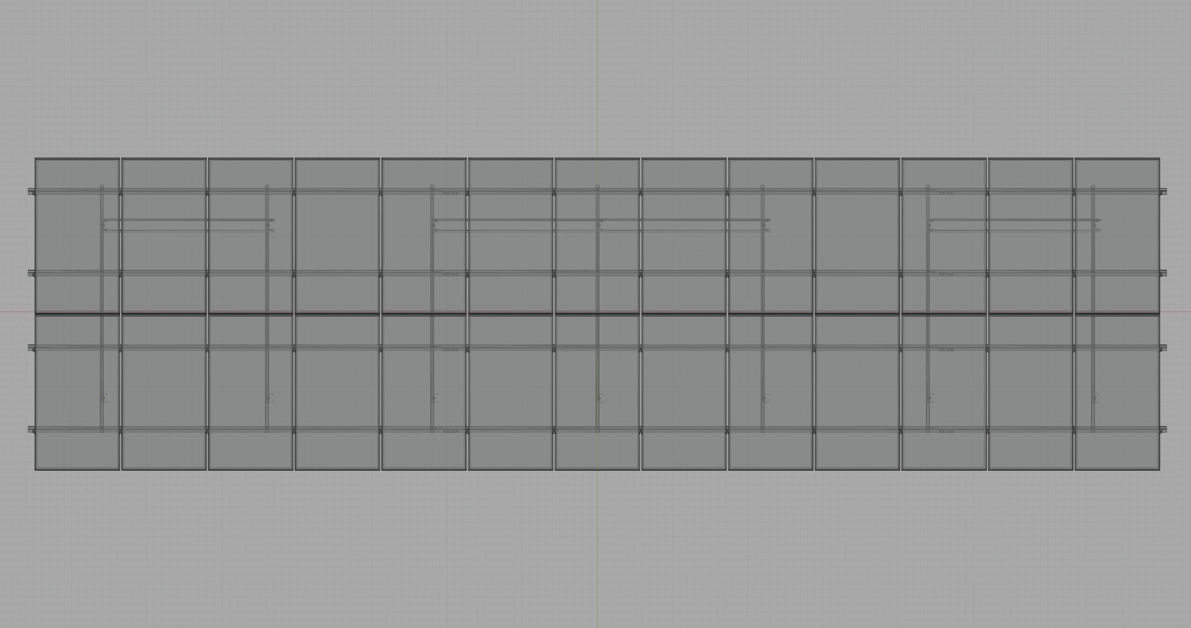Solar Panel Steel Construction Type 5 3D model_22