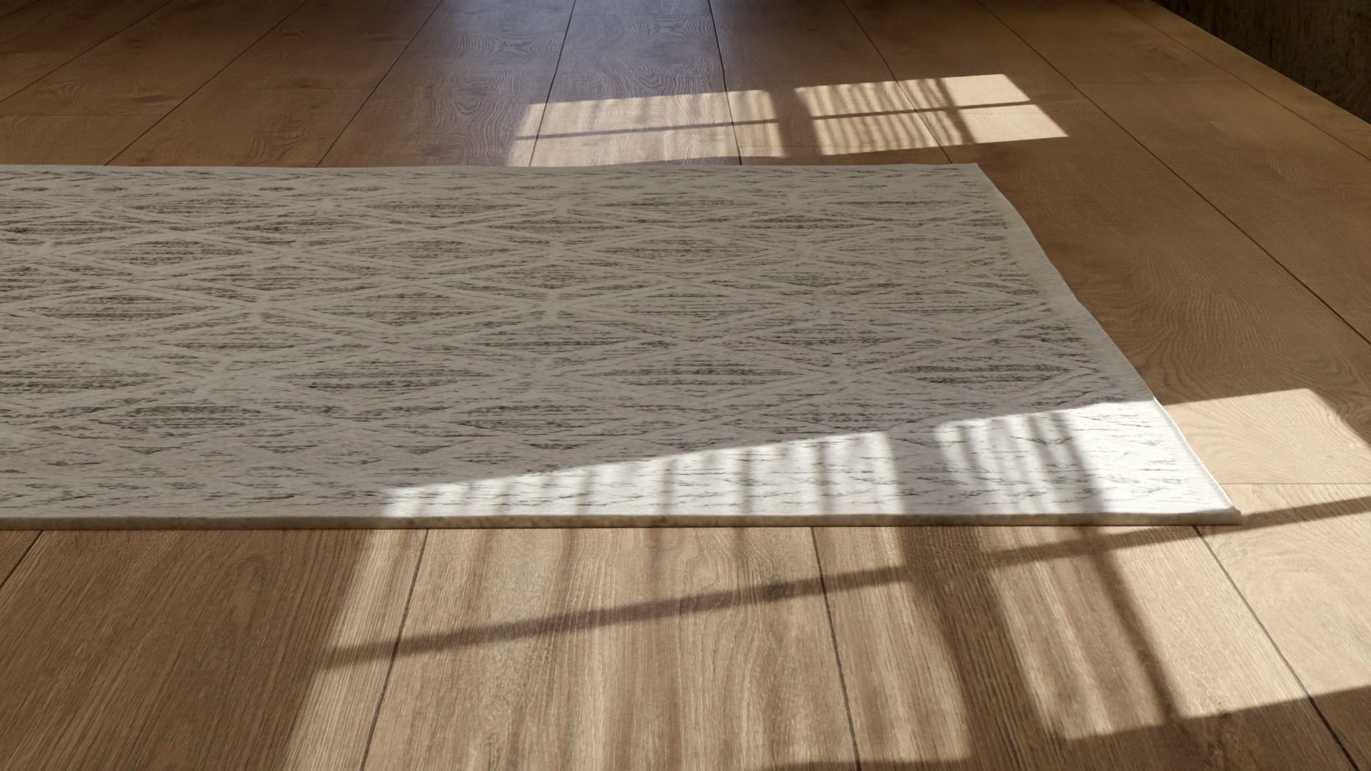 Antique Rug Collection Low-poly 3D model_13