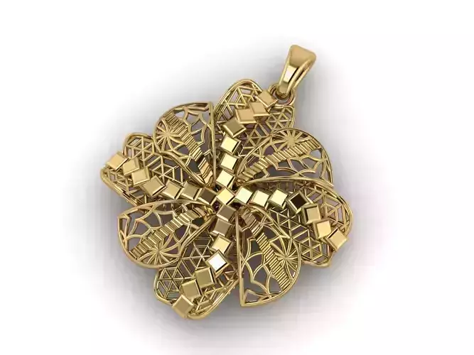 Women Pendant Ready STL 3DM Models Womens Necklace Lightweight