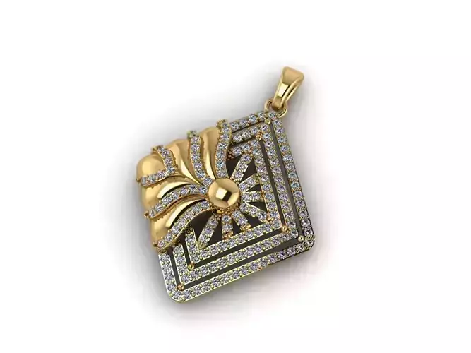 Women Pendant Ready STL 3DM Models Womens Necklace Lightweight