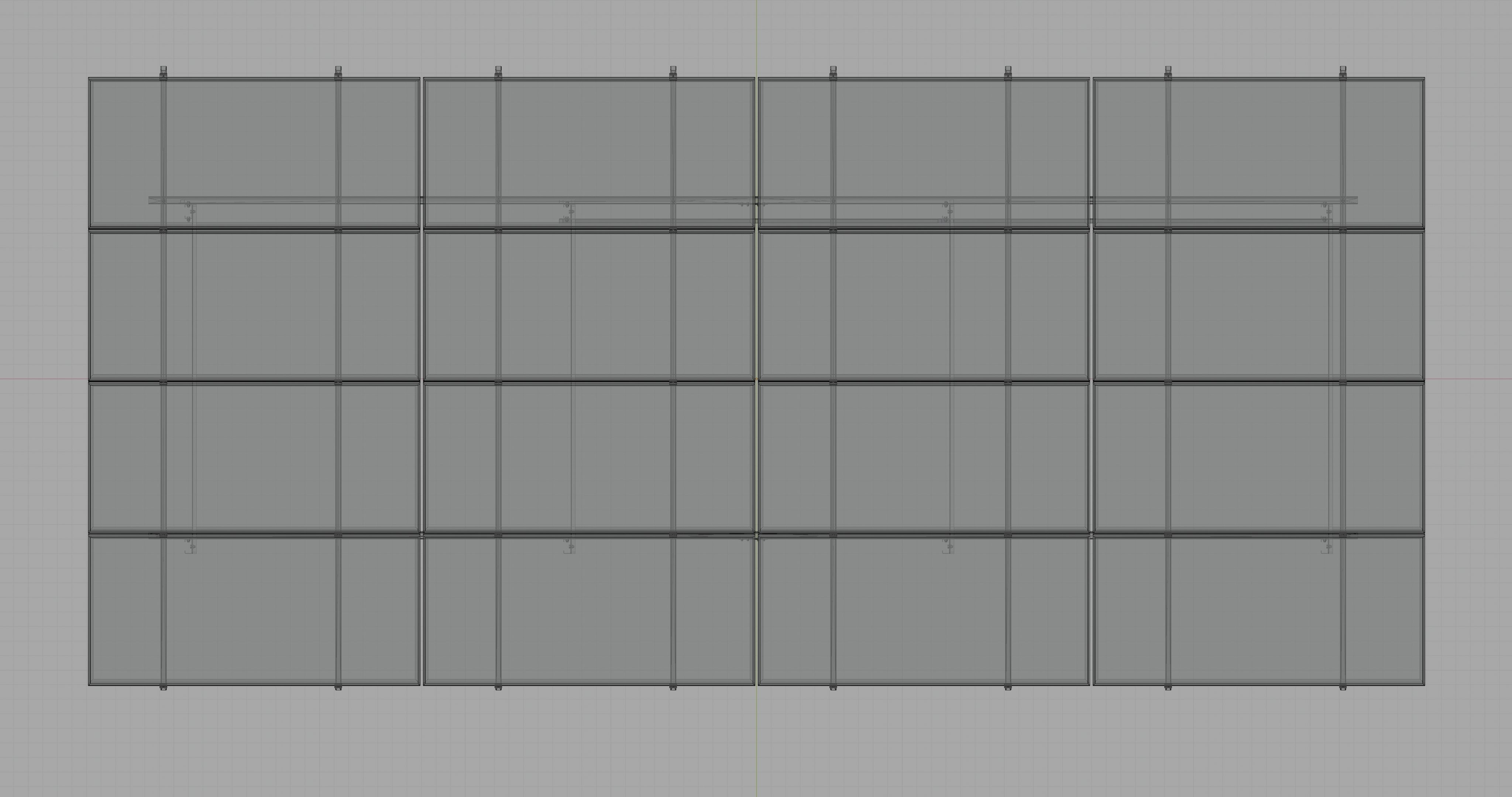 Solar Panel Steel Construction Type 9 3D model_22