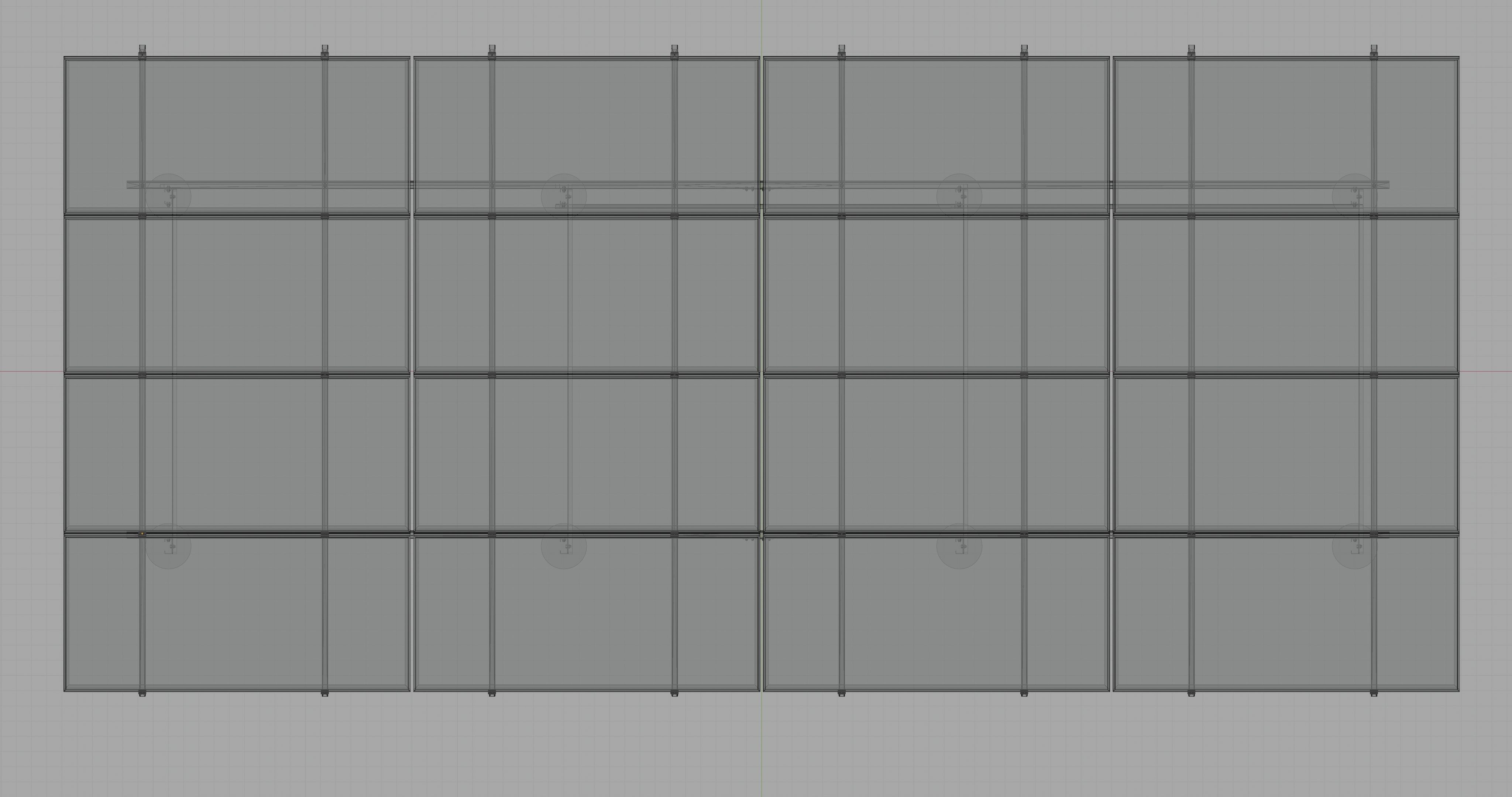 Solar Panel Steel Construction Type 10 3D model_22