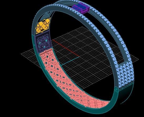 bracelet 3dm 3D print model_3