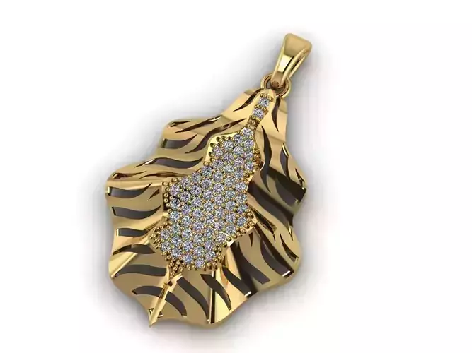 Women Pendant Ready STL 3DM Models Womens Necklace Lightweight