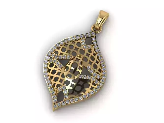 Women Pendant Ready STL 3DM Models Womens Necklace Lightweight