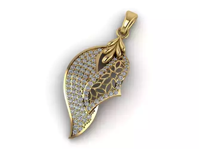 Women Pendant Ready STL 3DM Models Womens Necklace Lightweight