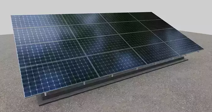Solar Panel Steel Construction Type 12