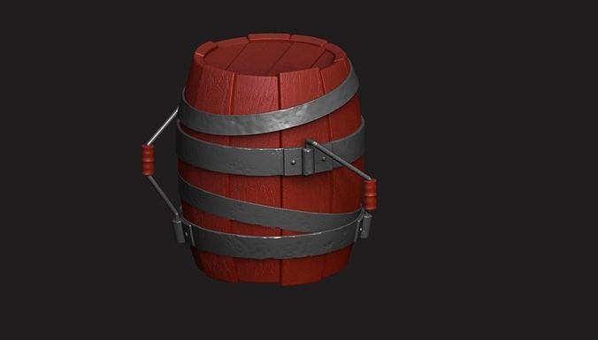 Hunt Showdown Explosive Barrel 3D print model