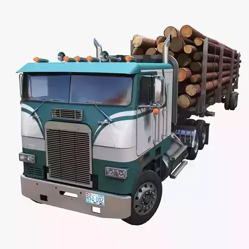 Freightliner FLT 1990 logtruck