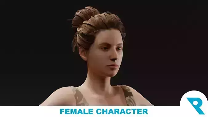 Realistic Female Character - Leslie