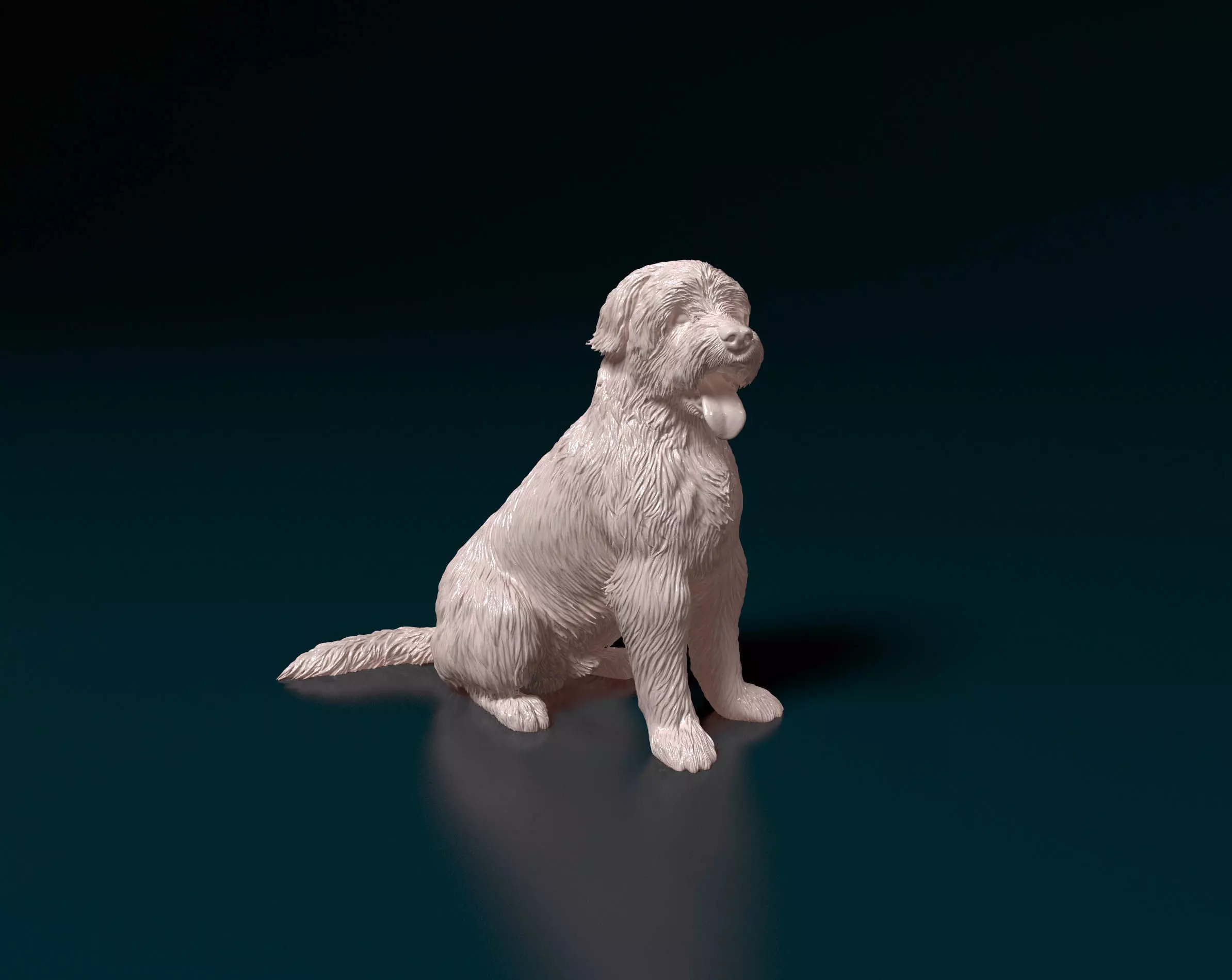 Catalan Sheepdog 3D print model