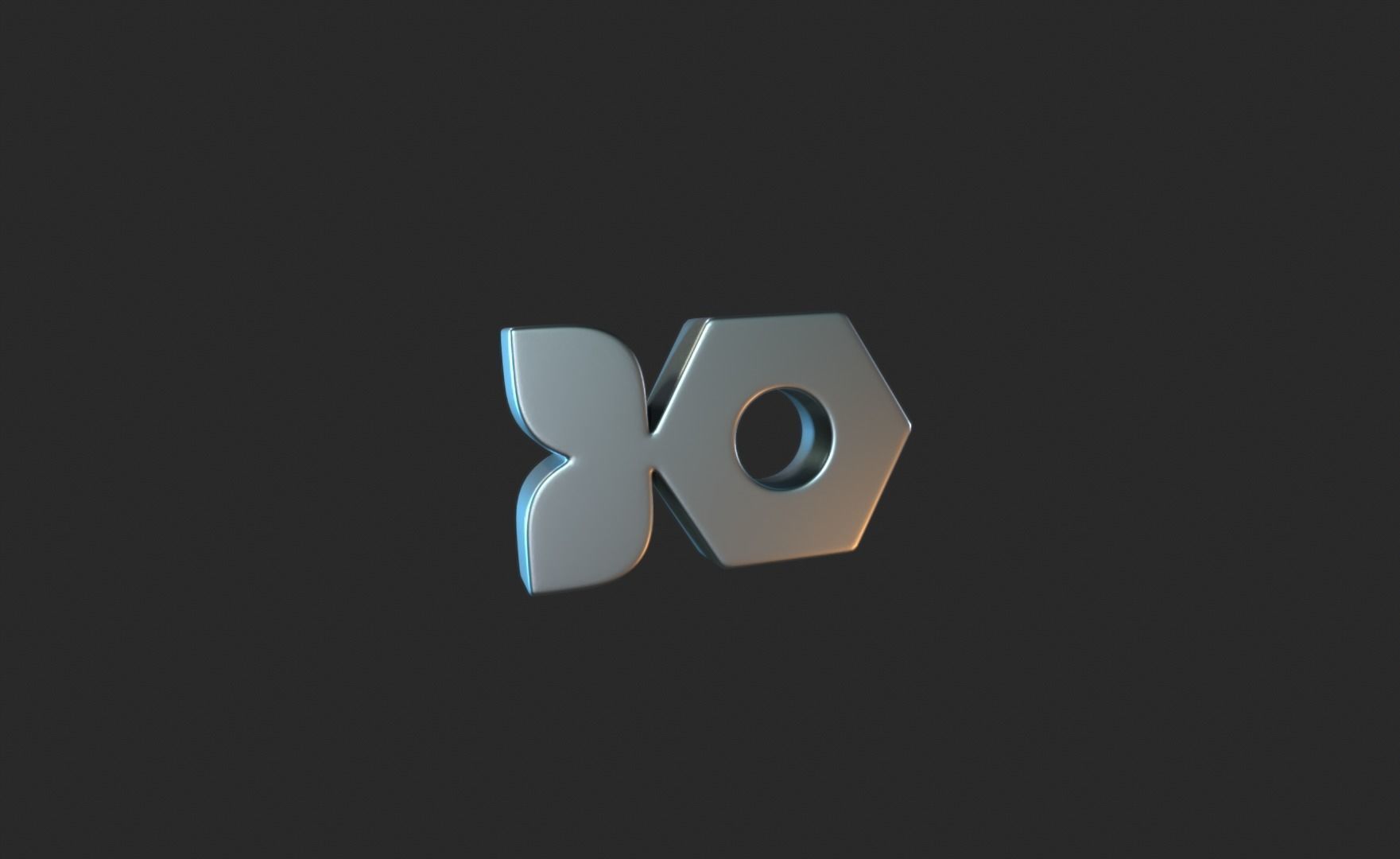 high details Crypto Ironfish coin 3d model 3D model CGTrader