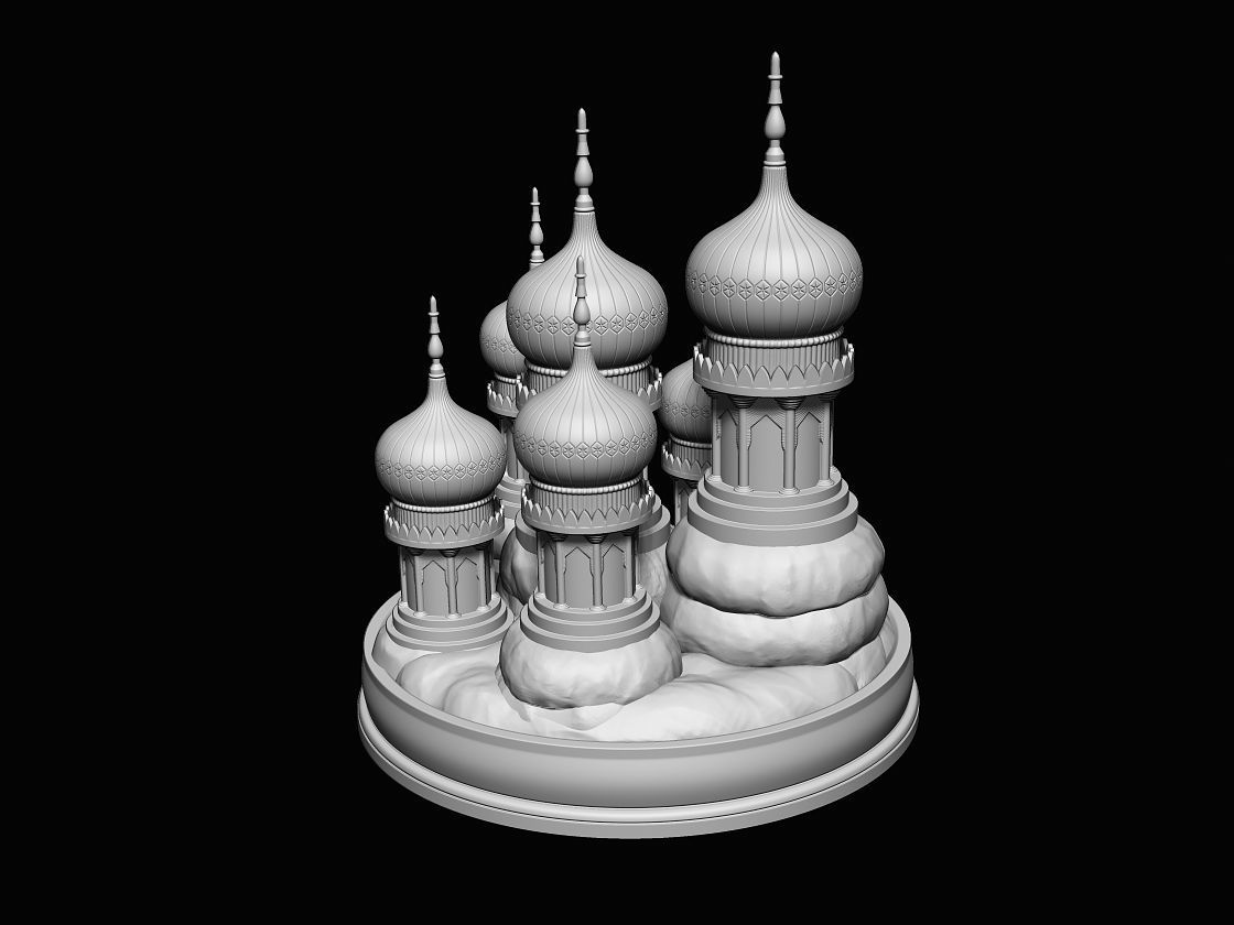 Harry Potter Ice Castle Model 3d digital download 3D model 3D printable ...