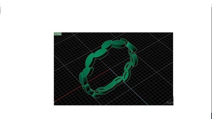 Casual ring 3D print model