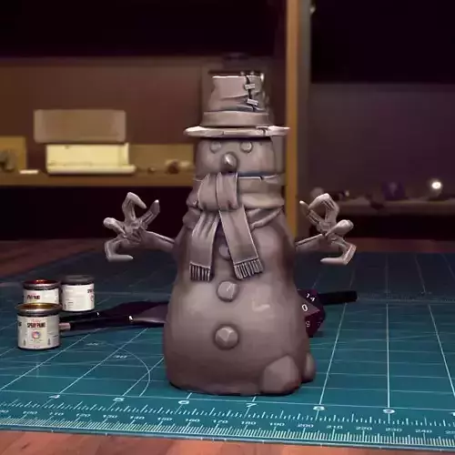 Snowman 01 - Pre-Supported