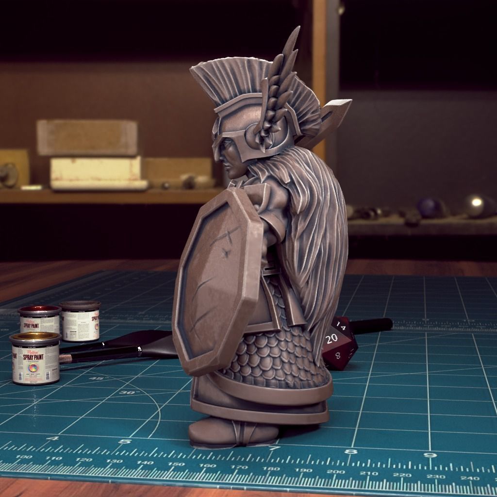 Female Dwarf 04- Pre-Supported 3D print model_4