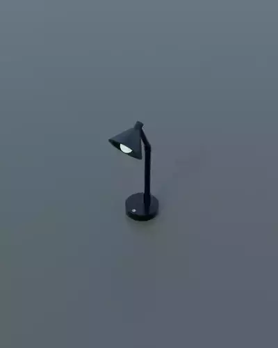Lamp low poly Low-poly 3D model