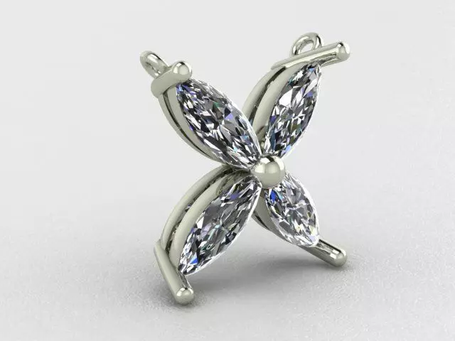 Fashion Pendant 3D print model_0