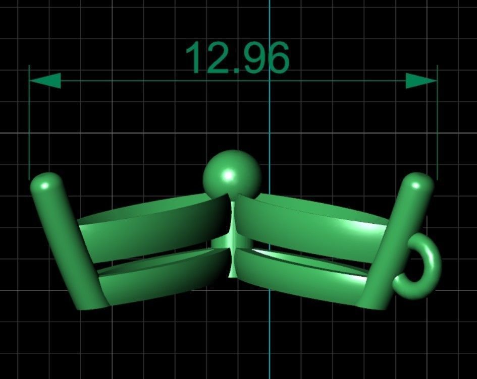 Fashion Pendant 3D print model_6