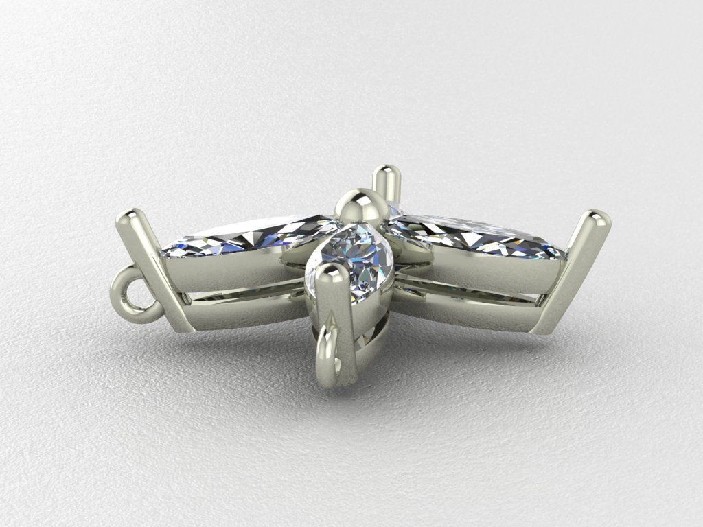 Fashion Pendant 3D print model_5