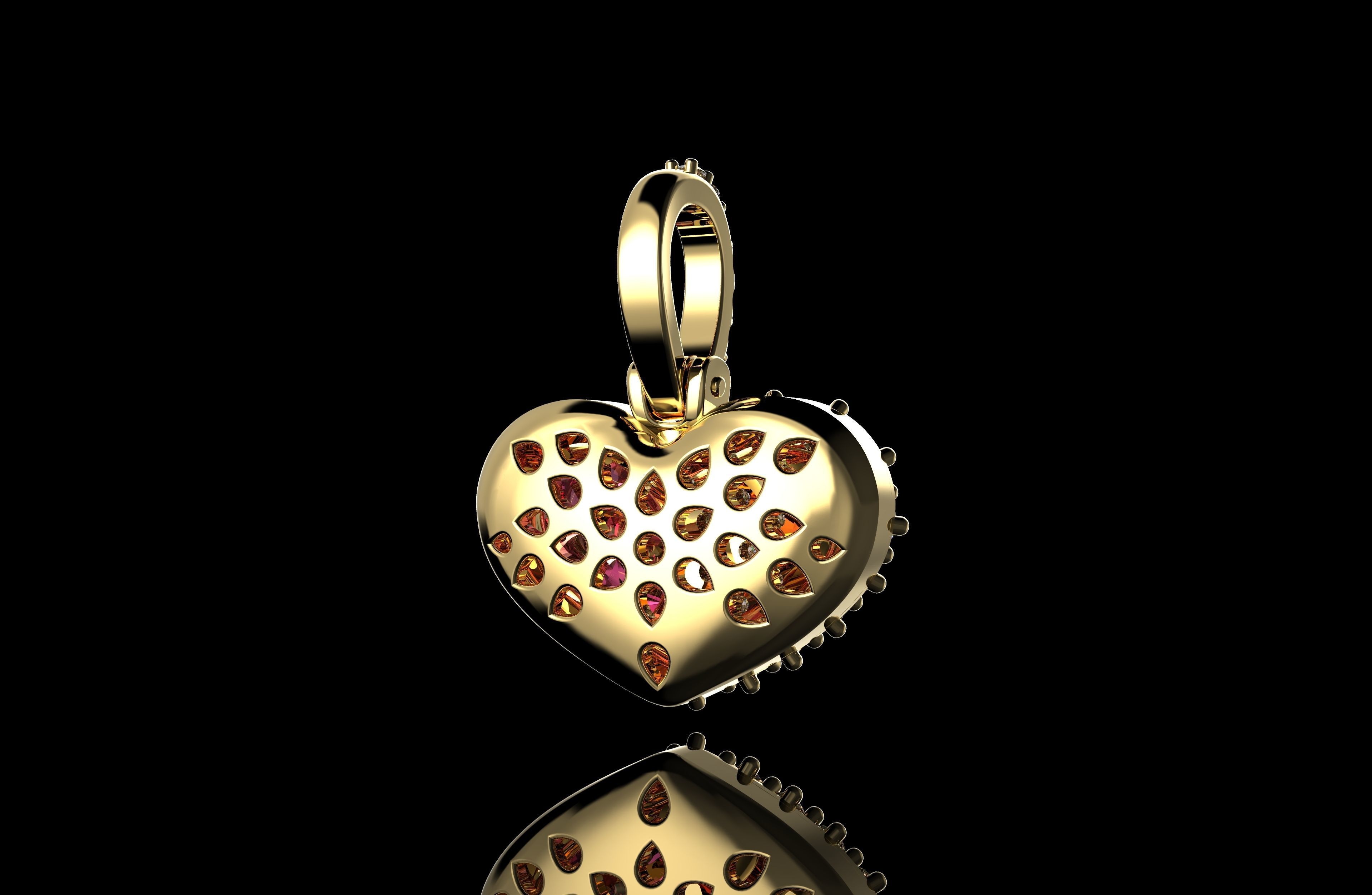 Gold N1013 3D print model_4