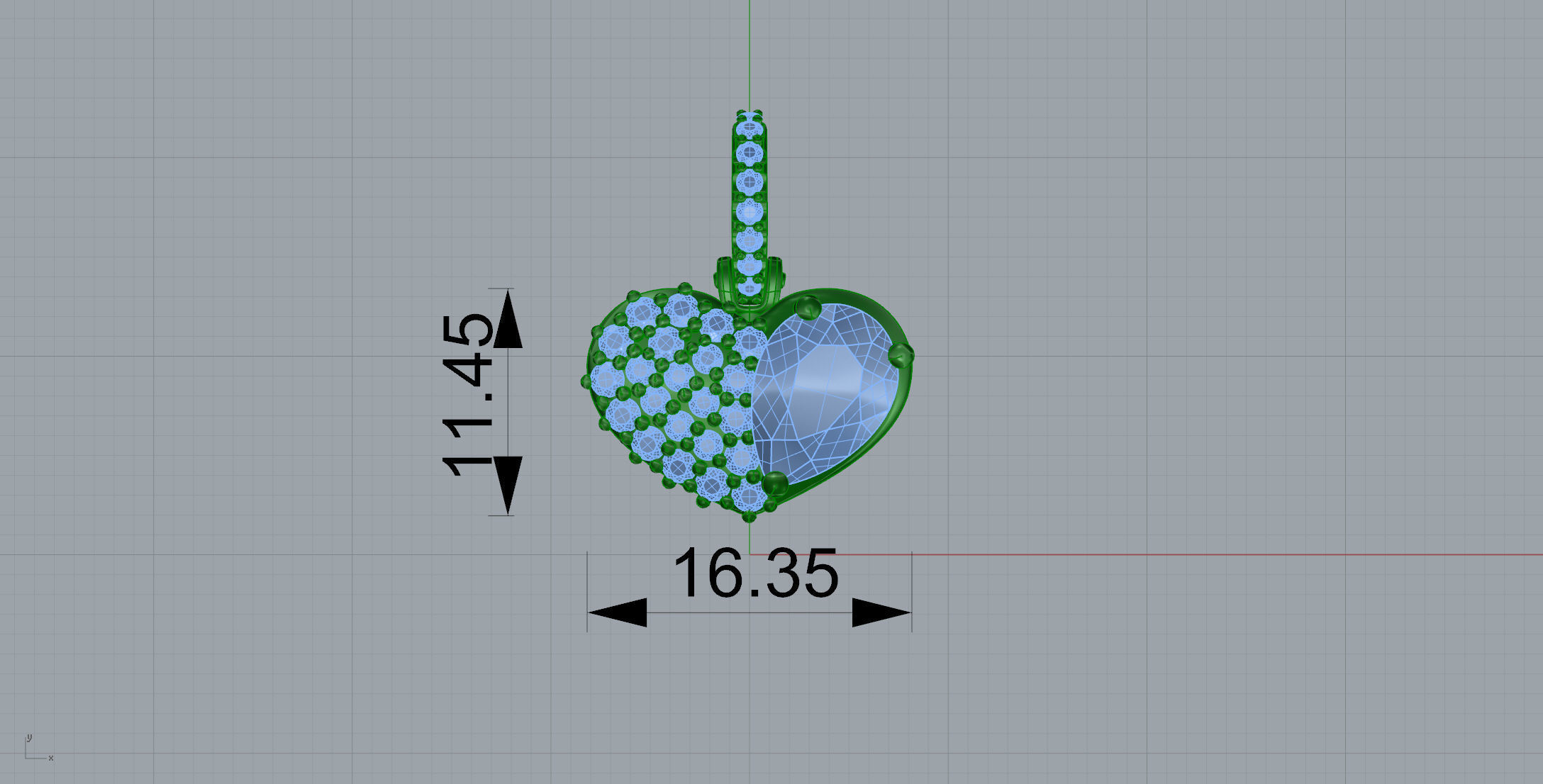 Gold N1013 3D print model_8