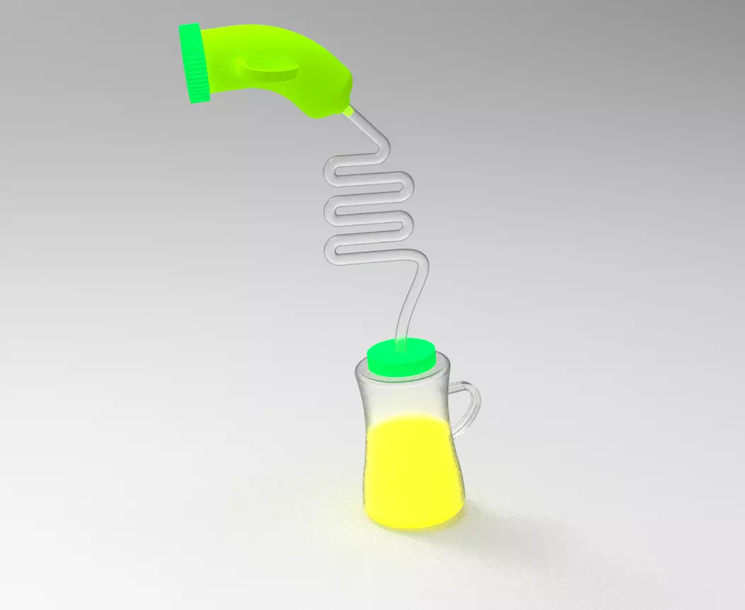 MALE URINAL 3D print model_0