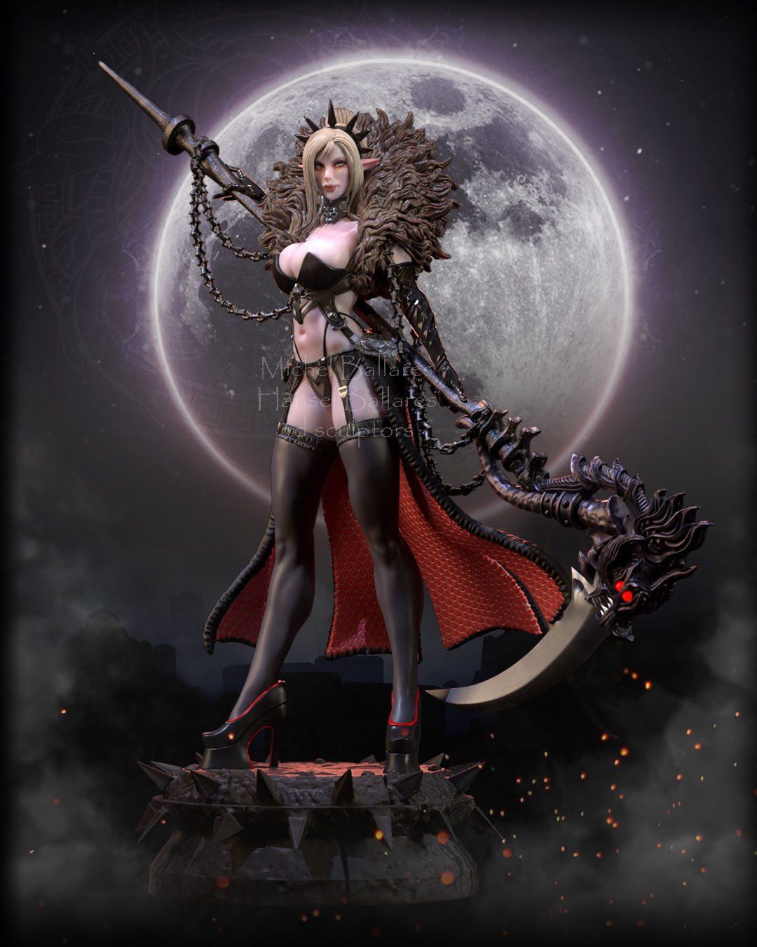 DARK ELF BY CREATIVE GEEK MB 3D print model_1