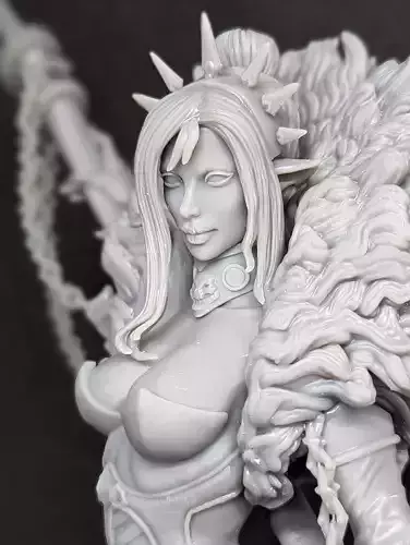 DARK ELF BY CREATIVE GEEK MB  3D print model