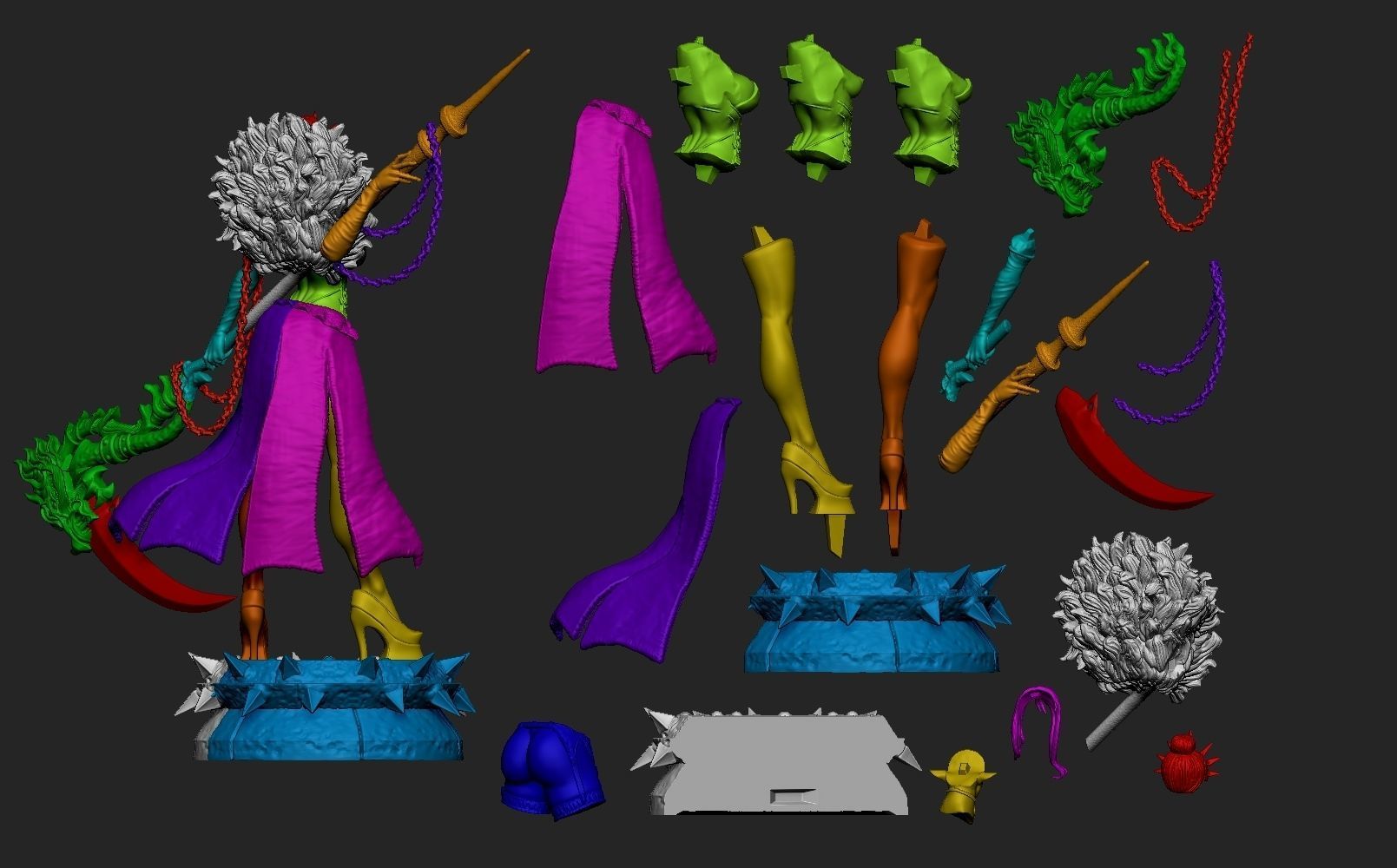 DARK ELF BY CREATIVE GEEK MB 3D print model_9