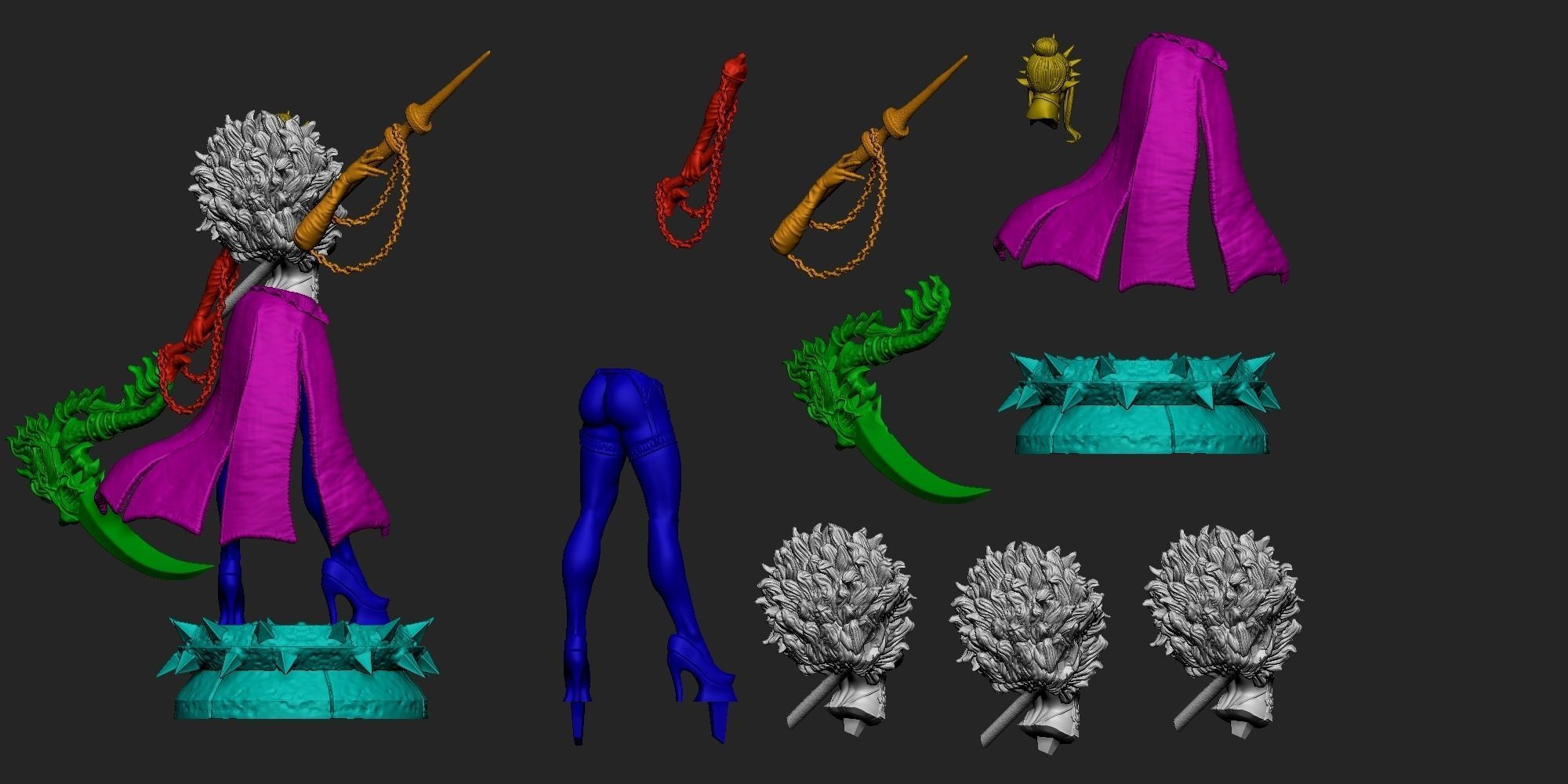 DARK ELF BY CREATIVE GEEK MB 3D print model_7