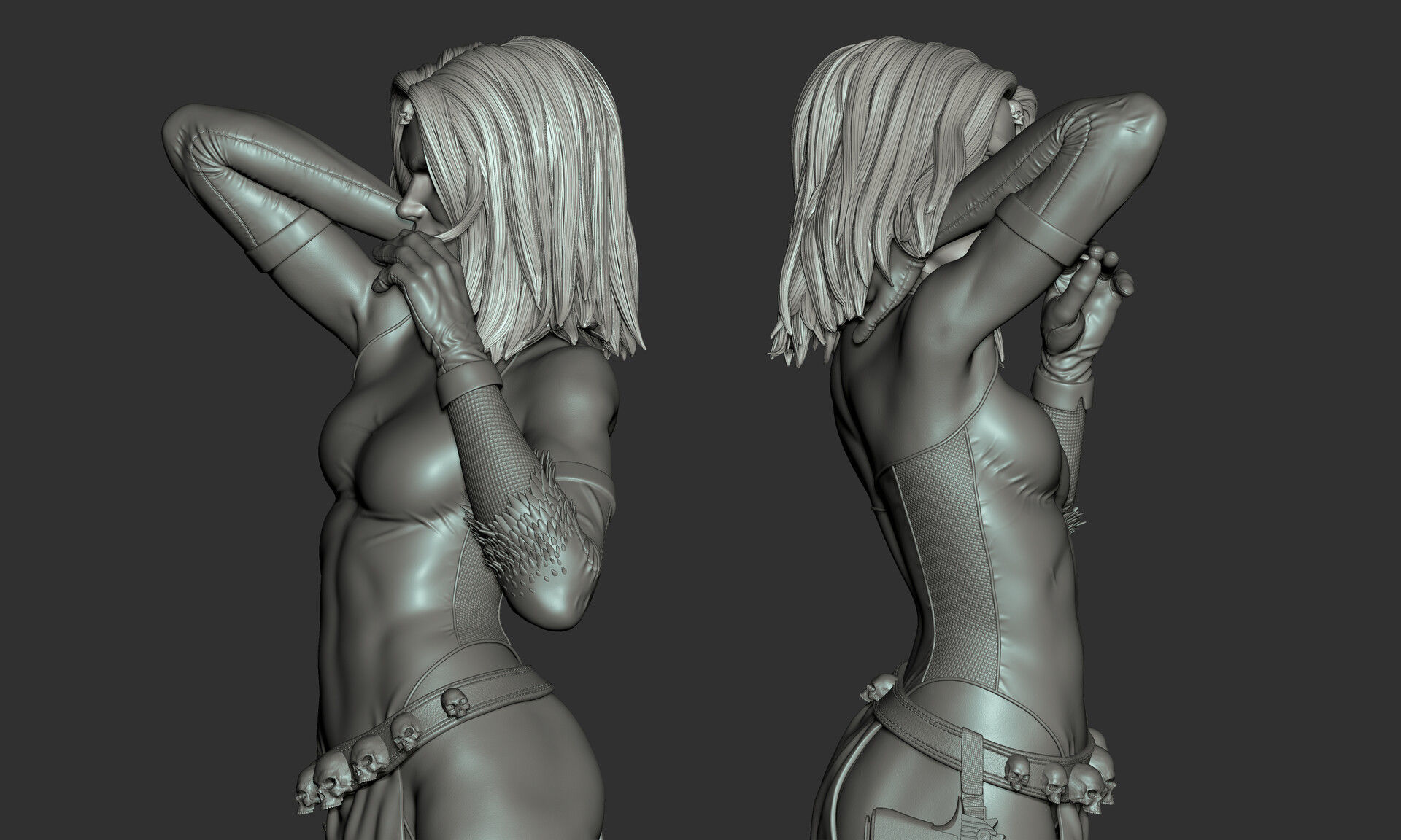 X-Men Mystique 3D print model_8
