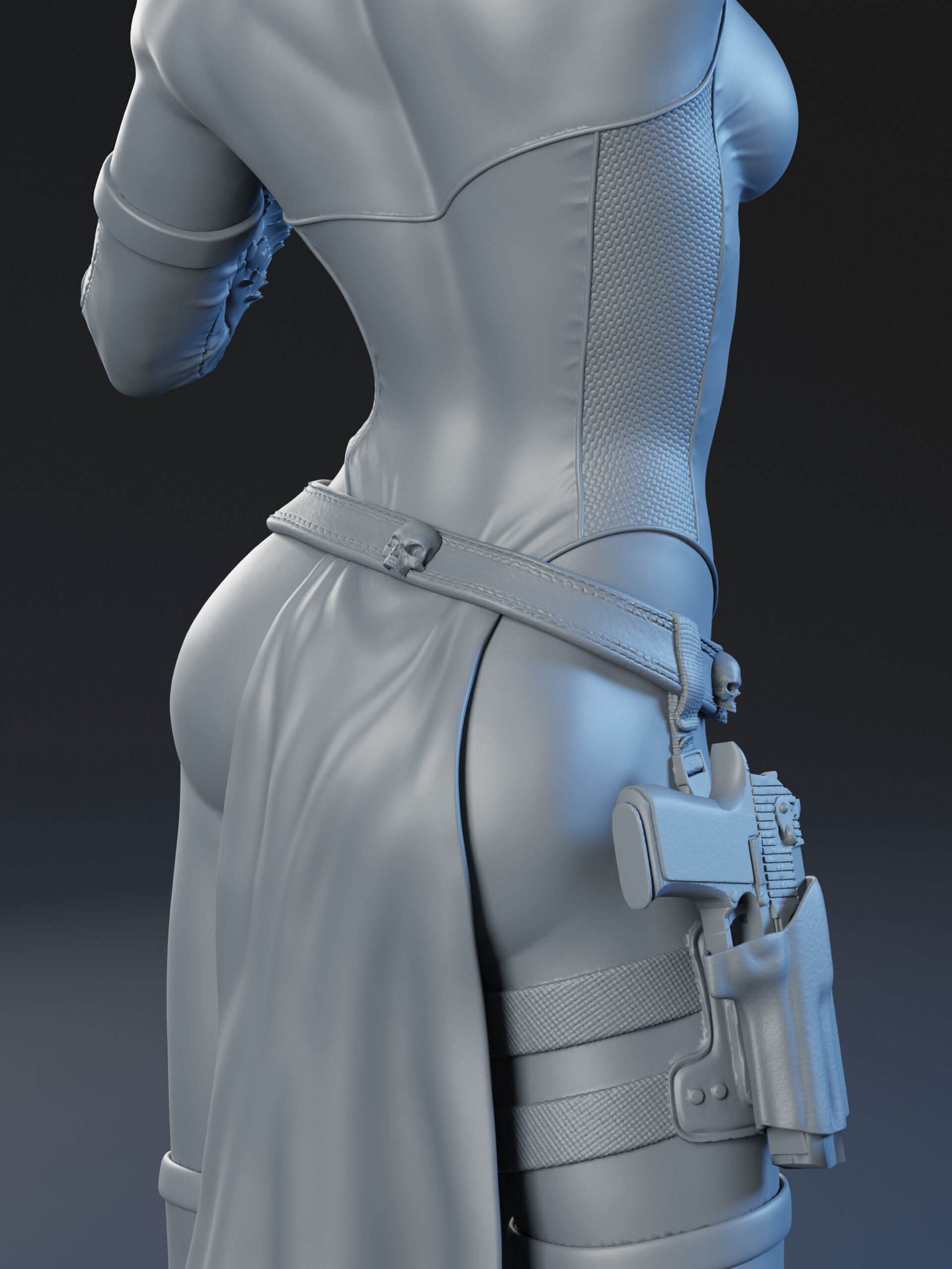 X-Men Mystique 3D print model_17