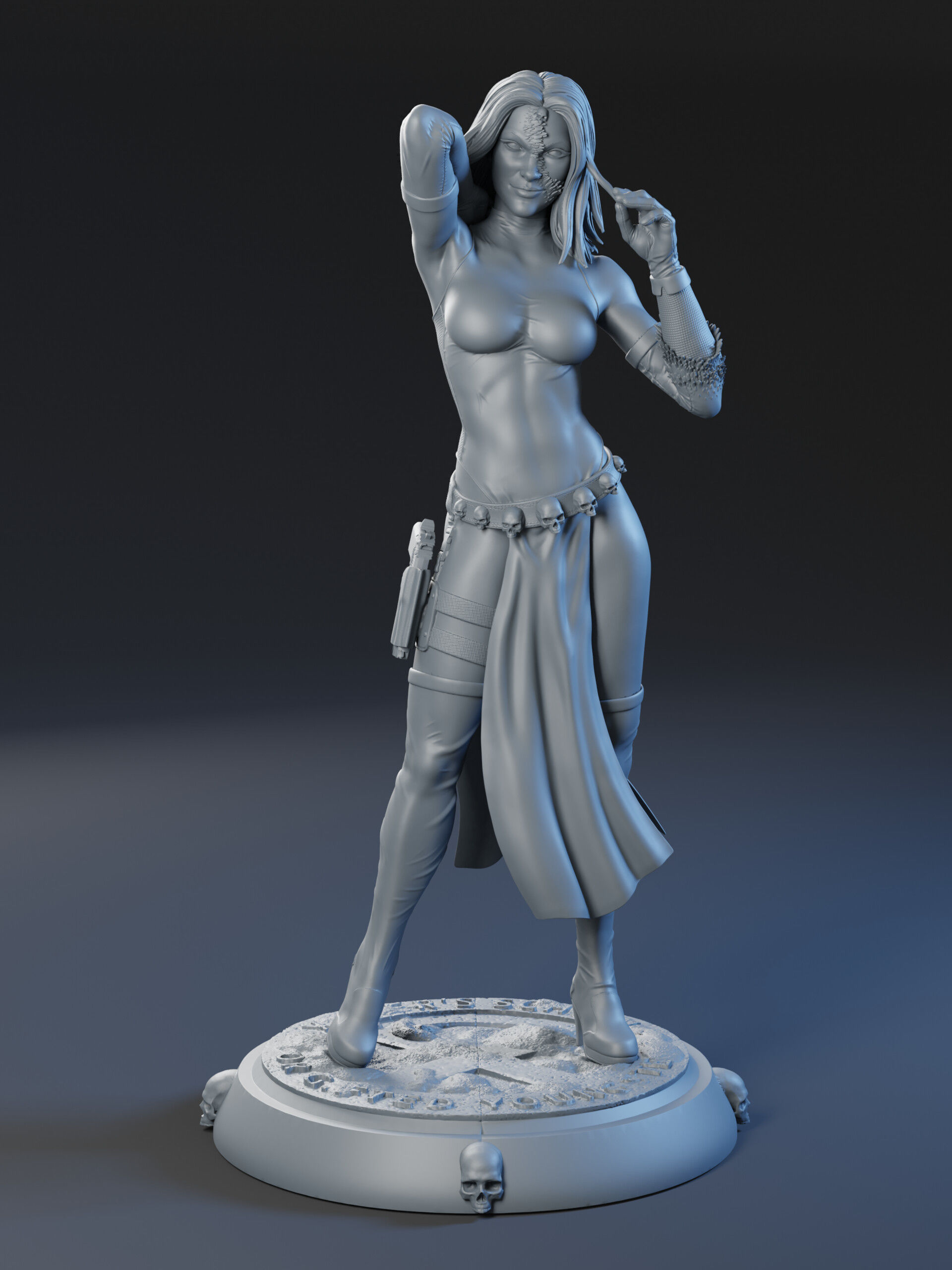 X-Men Mystique 3D print model_13