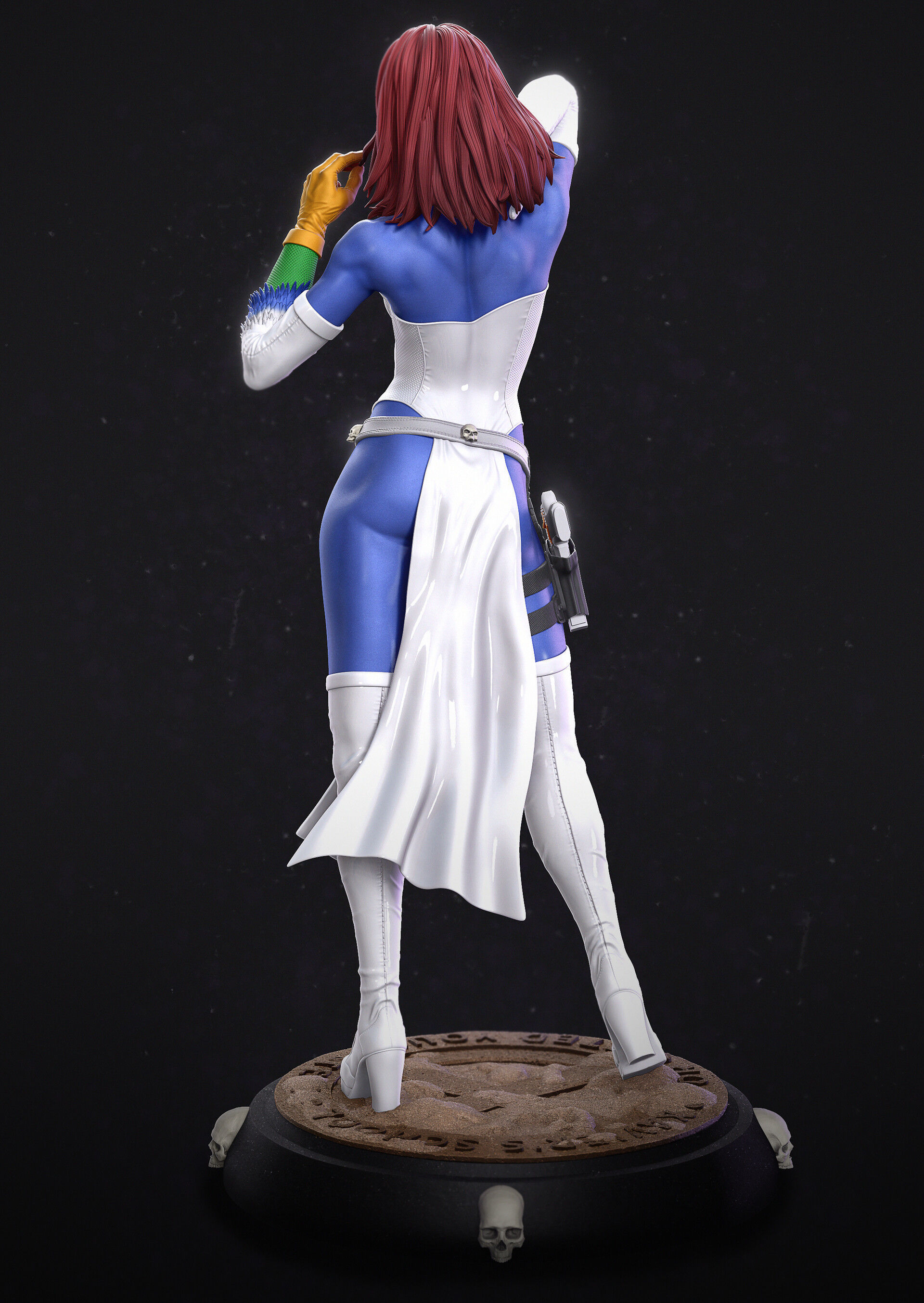 X-Men Mystique 3D print model_2