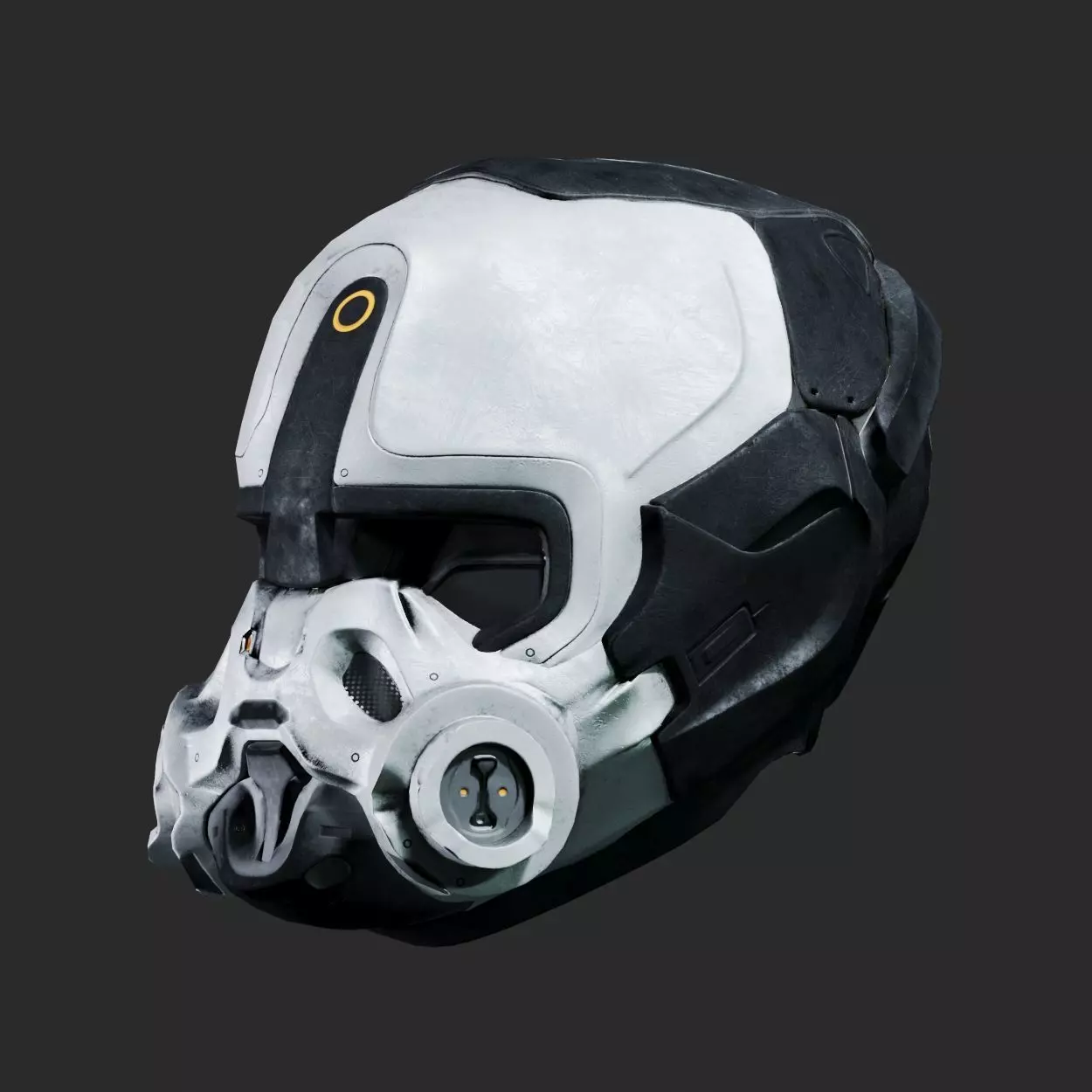 SciFi Helmet ver2 Low-poly 3D model_0