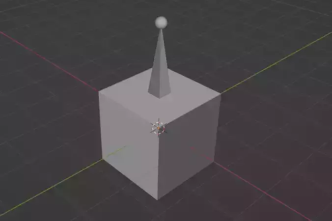 Default Cube Rigged