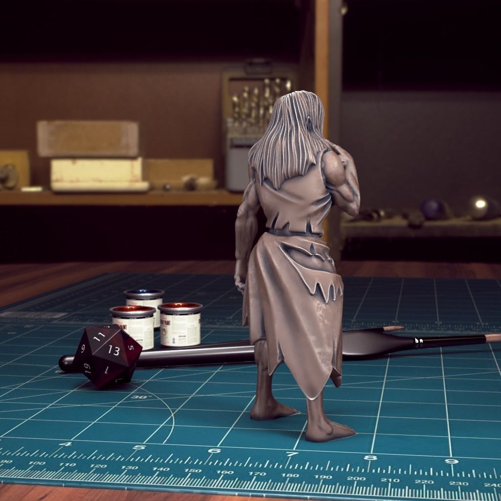 Vampire Spawn 07 - Pre-Supported 3D print model_3