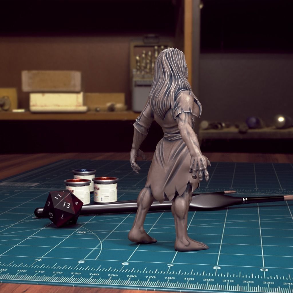 Vampire Spawn 06 - Pre-Supported 3D print model_3