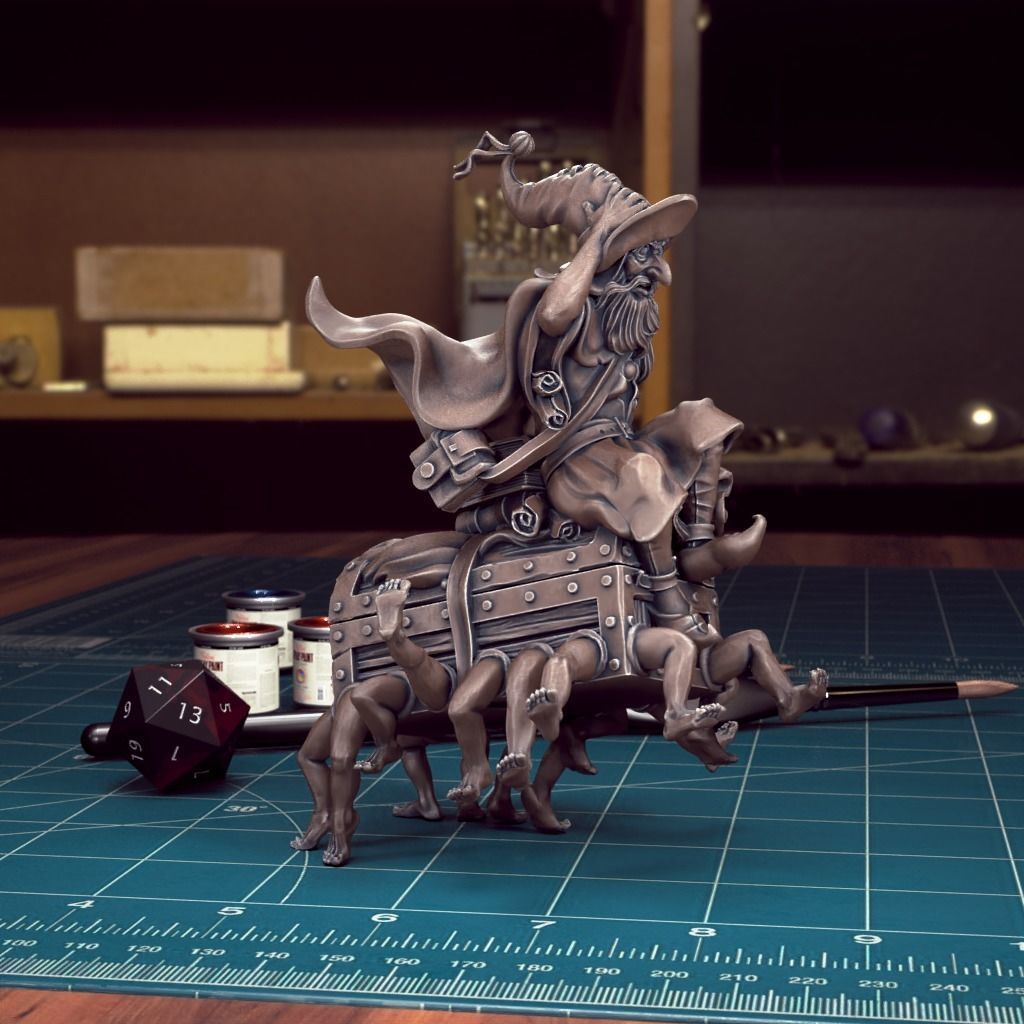 Rince Wind and Luggage - Pre-Supported 3D print model_3