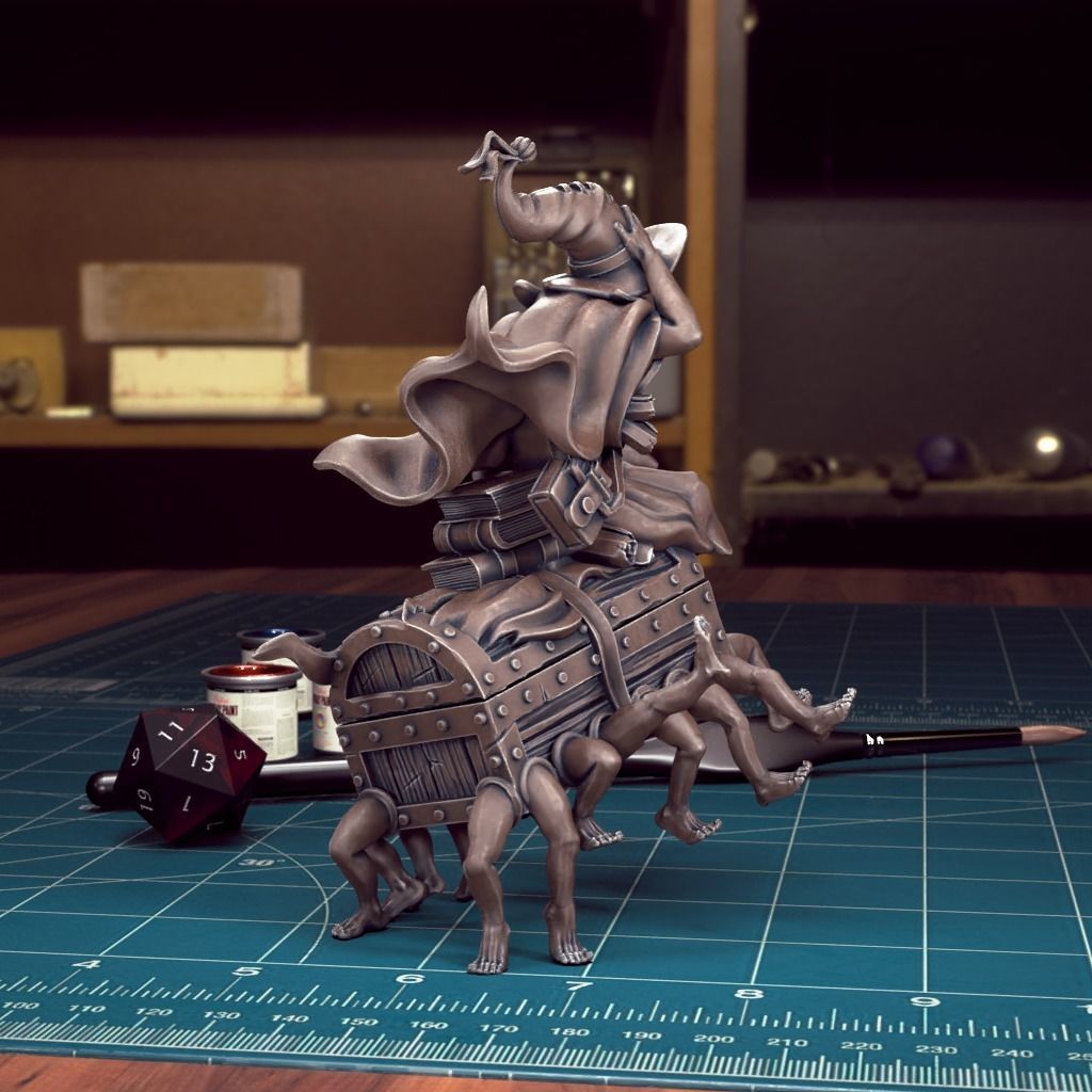 Rince Wind and Luggage - Pre-Supported 3D print model_2