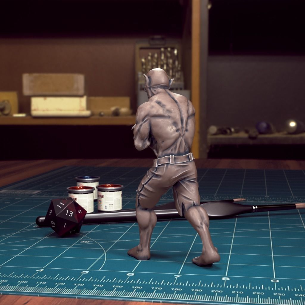 VampireSpawn 01 - Pre-Supported 3D print model_4