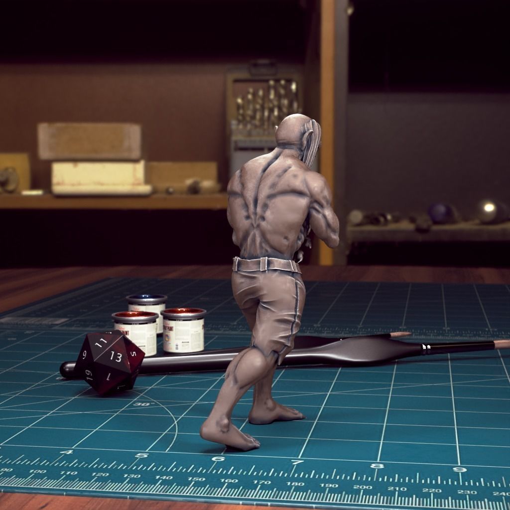 VampireSpawn 01 - Pre-Supported 3D print model_3