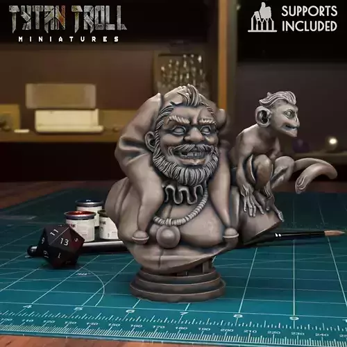 Curse of Strahd - Blinksy Bust - Pre-Supported